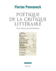Poétique de la critique...