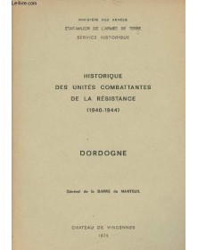 Historique des unités...