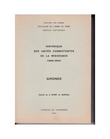 Historique des unités...