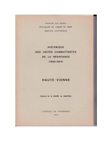 Historique des unités...