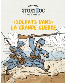 Soldats dans la grande guerre