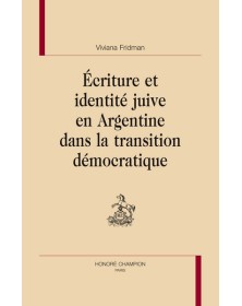 Écriture et identité juive...