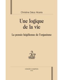 Une logique de la vie - la...