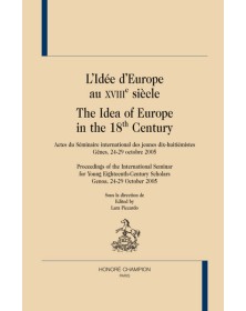 L'idée d'Europe au XVIIIe...