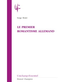 Le premier romantisme allemand