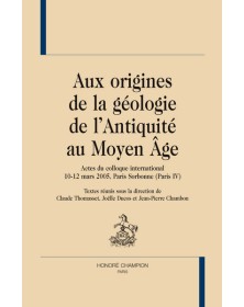 Aux origines de la géologie...