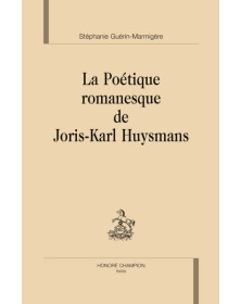 La poétique romanesque de...