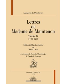Lettres de madame de Maintenon