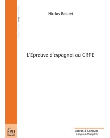 L'épreuve d'espagnol au CRPE