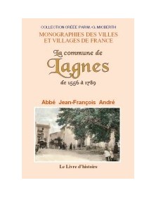 Lagnes de 1556 à 1789