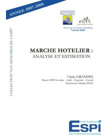 Marché hôtelier : analyse...