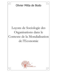 Leçons de sociologie des...
