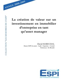 La création de valeur sur...