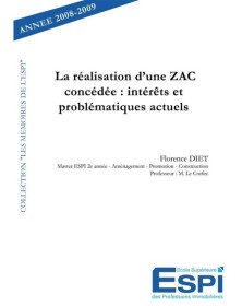 La réalisation d'une zac...