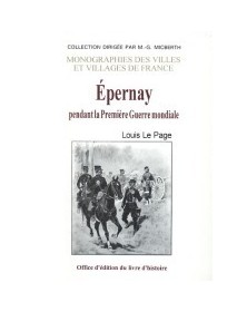 Epernay pendant la Première...