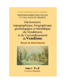 VENDOMOIS IV (DICTIONNAIRE...