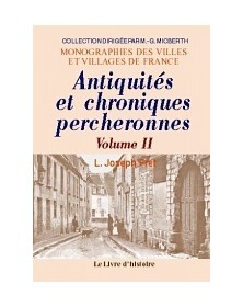 ANTIQUITES ET CHRONIQUES...