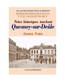 Notes historiques touchant...