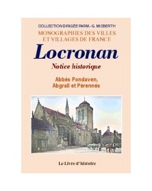 Locronan - notice historique