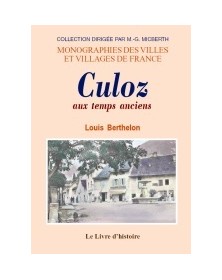 Notes historiques sur Culoz...