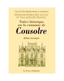 COUSORLE (NOTICE HISTORIQUE...