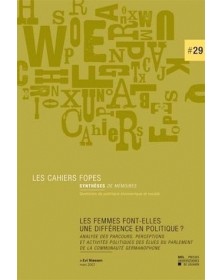 LES FEMMES FONT-ELLES UNE...