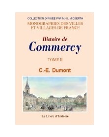 COMMERCY (HISTOIRE DE) VOL. II