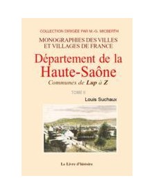 HAUTE-SAONE (LA) - COMMUNES...