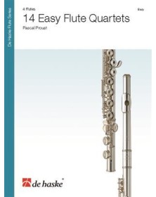 14 EASY FLUTE QUARTETS...