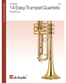 14 EASY TRUMPET QUARTETS...
