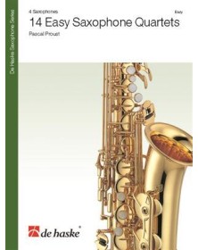 14 EASY SAXOPHONE QUARTETS...