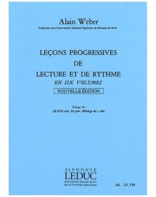 ALAIN WEBER : LECONS...