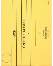MON CAHIER DE MUSIQUE 4...