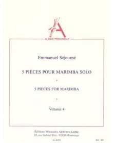 EMMANUEL SEJOURNE: 5 PIECES...