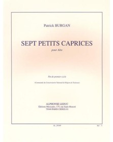 PATRICK BURGAN: 7 PETITES...