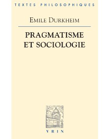 Pragmatisme et sociologie