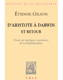 D'Aristote à Darwin… et retour