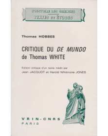 Critique du De Mundo de...