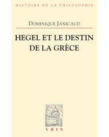 Hegel et le destin de la Grèce