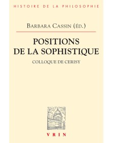 Positions de la sophistique