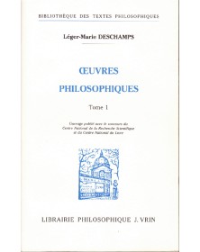 Œuvres philosophiques