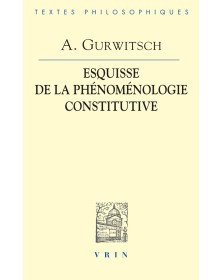 La phénoménologie constitutive