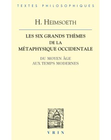 Les six grands thèmes de la...