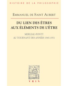 Du lien des êtres aux...