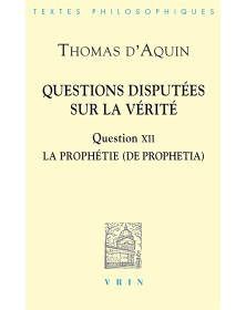 Questions disputées sur la...