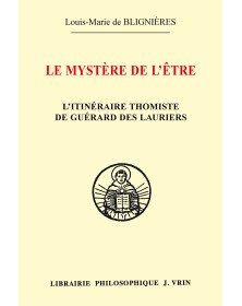 Le mystère de l'Être