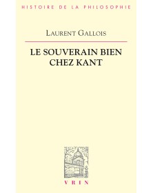 Le souverain bien chez Kant