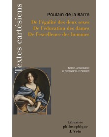 De l'egalité des deux sexes...