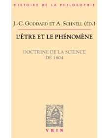 L'être et le phénomène
