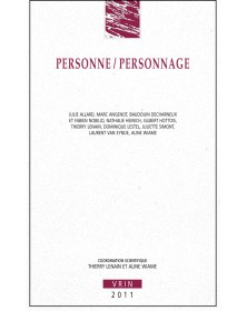 Personne / Personnage